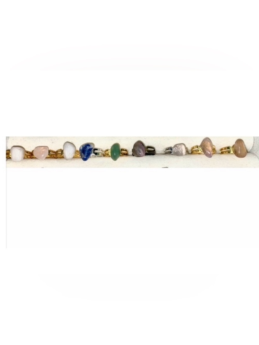 New Gemstone Ring Lot